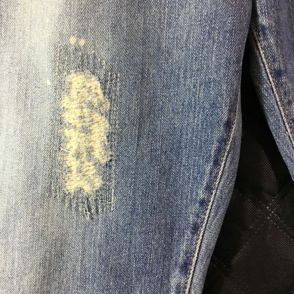 🖤Fossil Starfire Blue Issue Jeans Size 4 Short - Picture 3 of 6